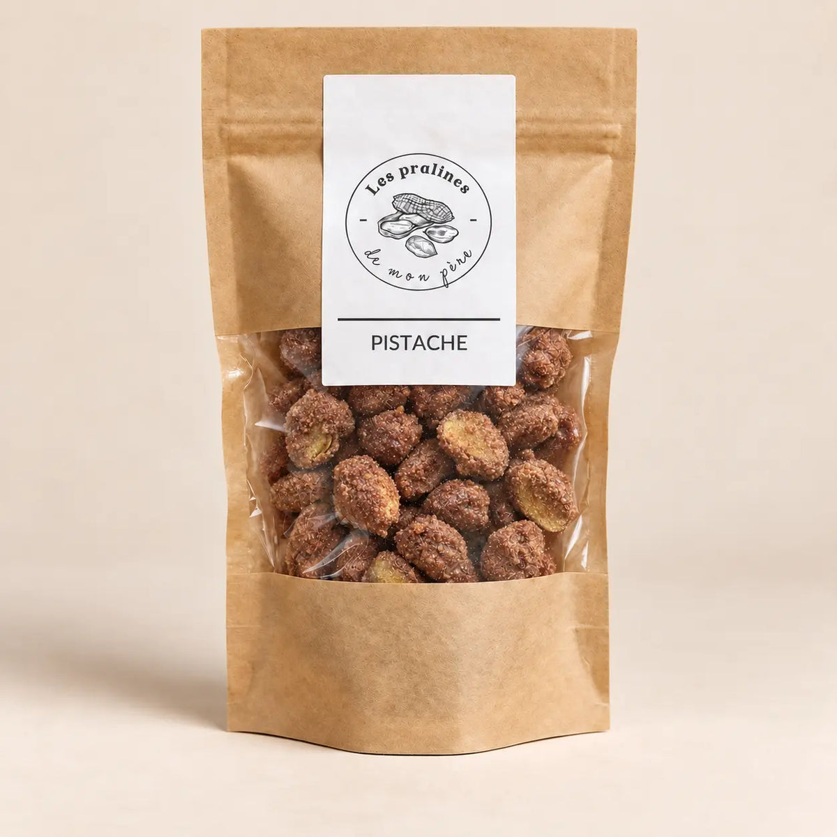 Pistaches caramélisées – 120g Les Pralines de mon Père